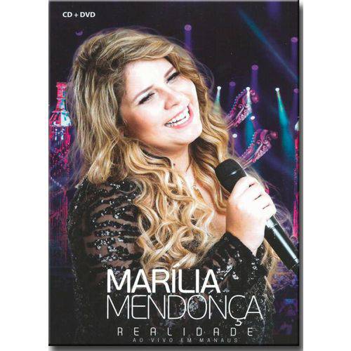 Dvd Marília Mendonça (cd+dvd) - Realidade-ao Vivo Manaus