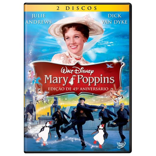 DVD Mary Poppins - Edição de 45º Aniversário 2 DVDs)
