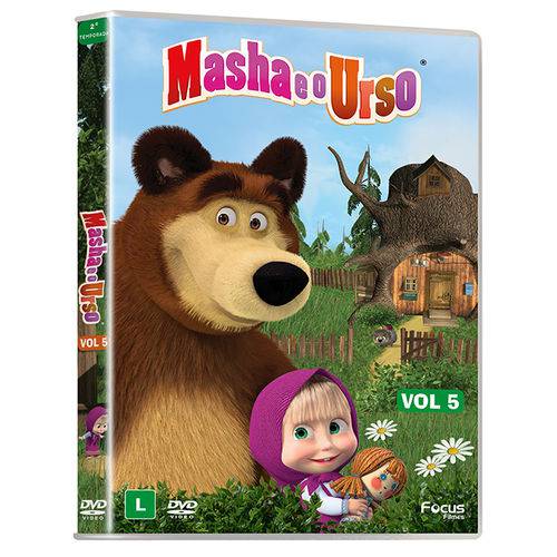 Dvd - Masha e o Urso - 2ª Temporada - Vol. 5