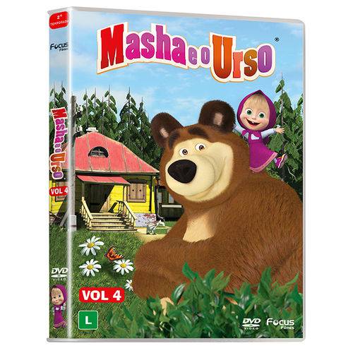 Dvd - Masha e o Urso - Volume 4