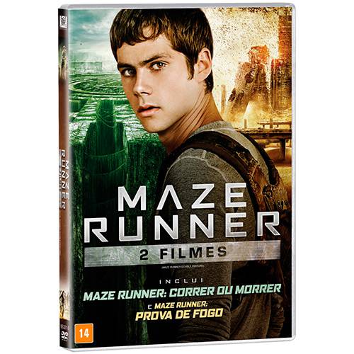 DVD - Maze Runner: Correr ou Morrer + Maze Runner: Prova de Fogo (2 Discos)