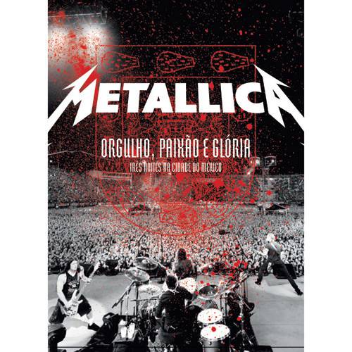 DVD Metallica - Orgulho, Paixão e Glória - Três Dias na Cidade do México