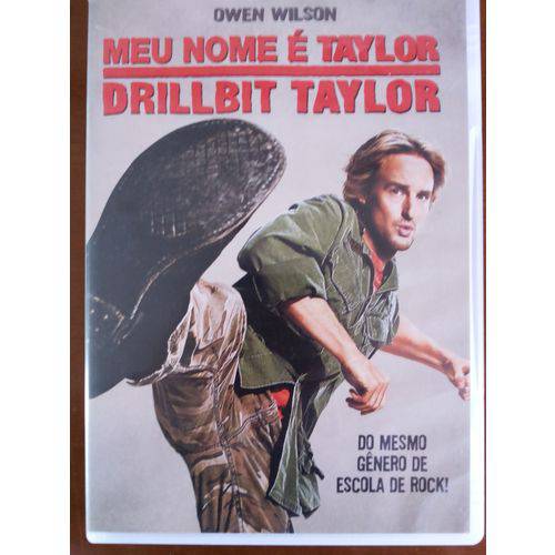 Dvd Meu Nome é Taylor Drillbit Taylor - Owen Wilson