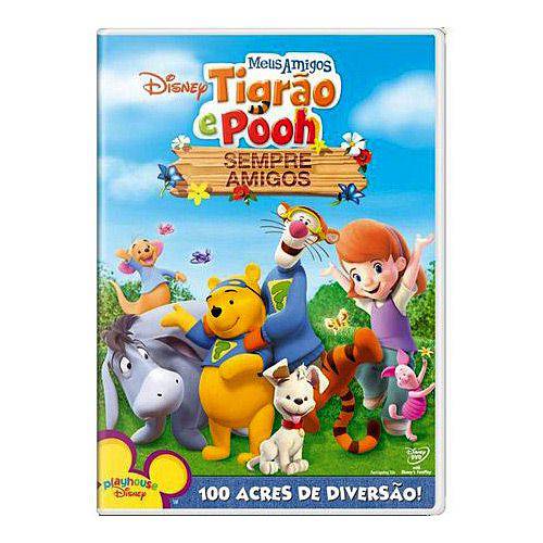 DVD Meus Amigos Tigrão e Pooh - Sempre Amigos