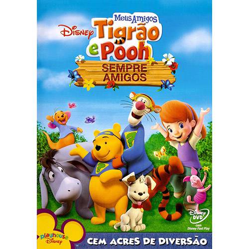 DVD Meus Amigos Tigrão e Pooh - Sempre Amigos