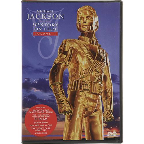 DVD Michael Jackson - History On Film Volume 2 - Importado