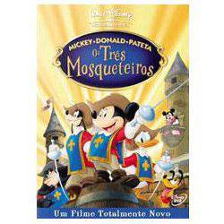 DVD Mickey, Donald e Pateta em os Três Mosqueteiros