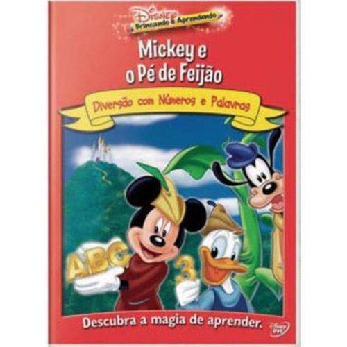 Dvd Mickey e o Pé de Feijão - Brincando e Aprendendo com a Disne