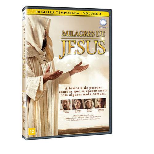 Dvd - Milagres de Jesus - 1ª Temporada - Vol. 2