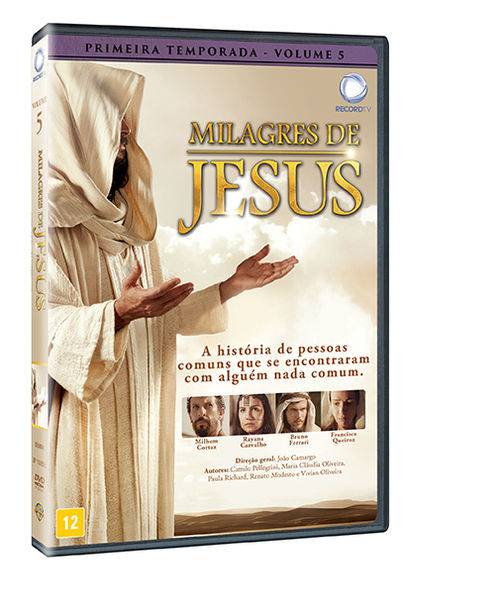 Dvd - Milagres de Jesus - 1ª Temporada - Vol. 5