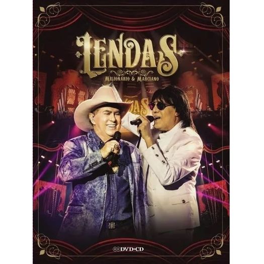 DVD Milionário & Marciano - Lendas (DVD + CD)
