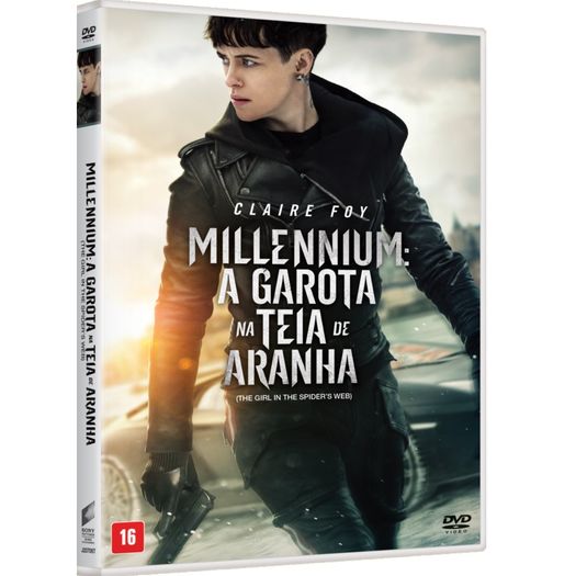 DVD Millennium: a Garota na Teia de Aranha