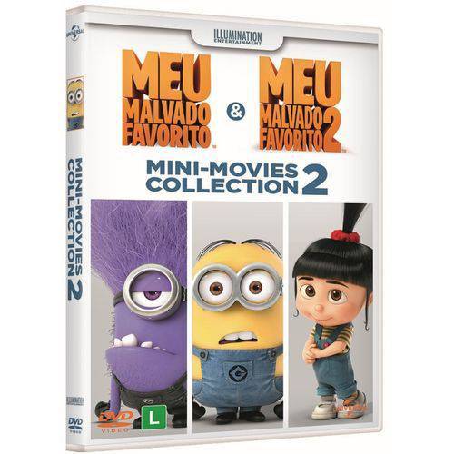 Dvd - Mini-movies Collection 2 - Meu Malvado Favorito 1 & 2