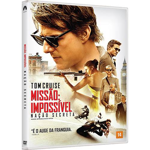 DVD - Missão Impossível 5 - Nação Secreta