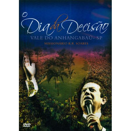 DVD Missionário R.R Soares o Dia da Decisão