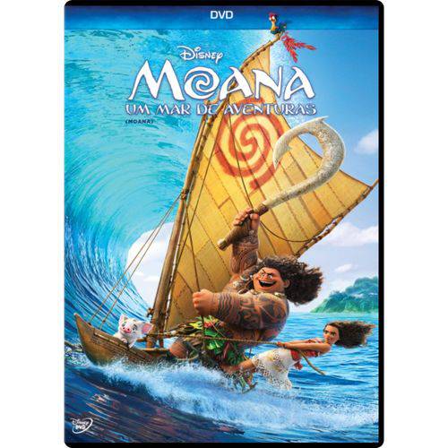 Dvd Moana - um Mar de Aventuras