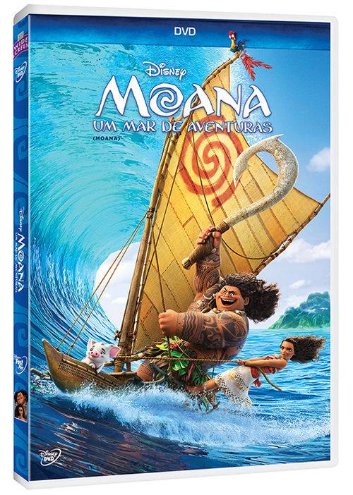 Dvd - Moana: um Mar de Aventuras