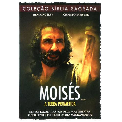 Dvd Moisés | a Terra Prometida | Coleção Bíblia Sagrada