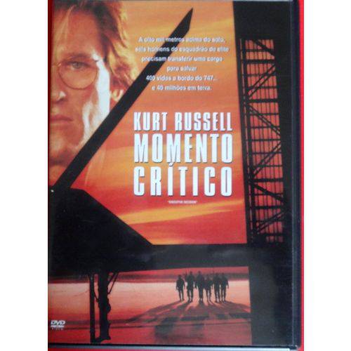 Dvd - Momento Crítico - Kurt Russell