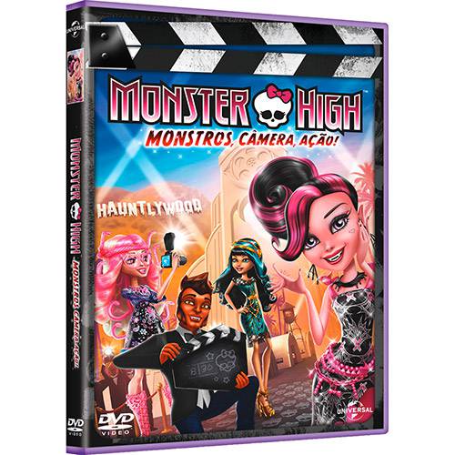 DVD - Monster High - Monstros, Câmera, Ação!