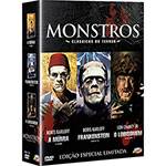 DVD - Monstros: Clássicos do Terror - Edição Especial Limitada (3 Discos)