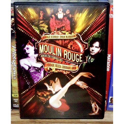 DVD - Moulin Rouge! Amor em Vermelho