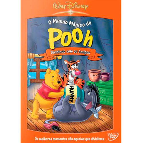 DVD Mundo Mágico de Pooh - Dividindo com os Amigos - Vol. 7