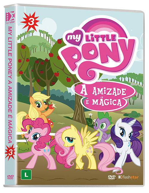 Dvd - My Little Pony - a Amizade é Mágica - Vol. 3