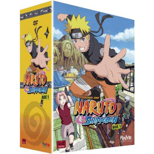 Dvd Naruto Shippuden - Box 1 (5 DVDs)