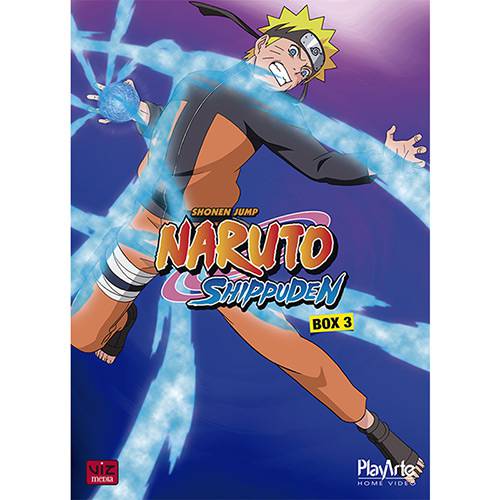 DVD - Naruto Shippuden Box 3 (4 Discos)
