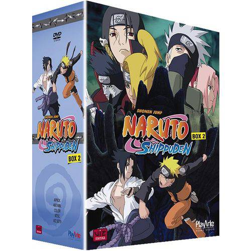 Dvd Naruto Shippuden - Box 2 (5 DVDs)