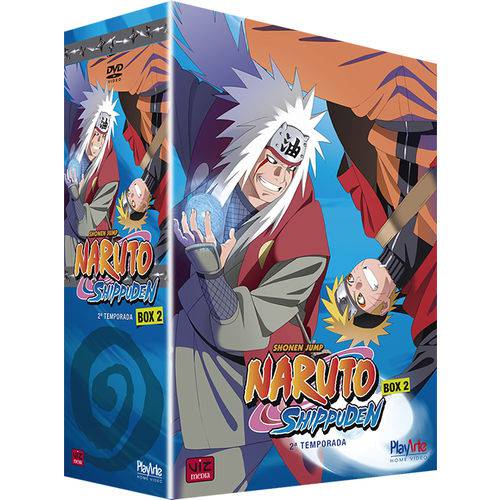 Dvd Naruto Shippuden - Segunda Temporada - Box 2 (5 DVDs)