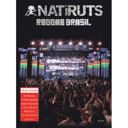 DVD Natiruts - Reggae Brasil ao Vivo (DVD + CD)