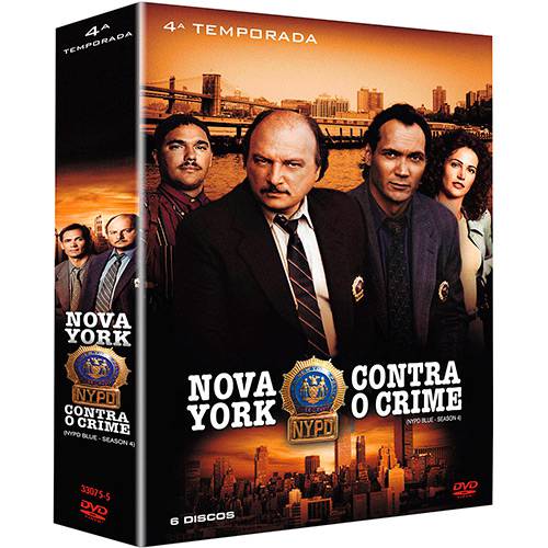 DVD - Nova York Contra o Crime 4ª Temporada - (6 Discos)