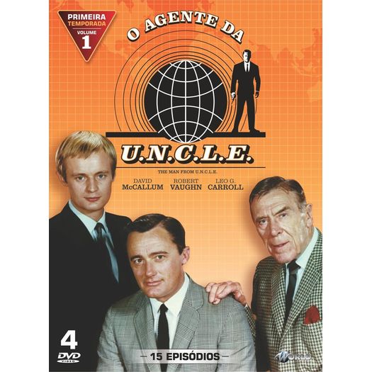 DVD o Agente da Uncle - Primeira Temporada Volume 1 (4 DVDs)