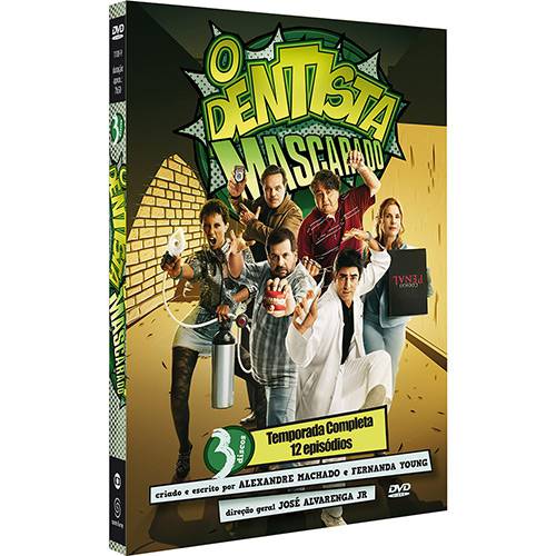 DVD - o Dentista Mascarado: Temporada Completa (3 Discos)