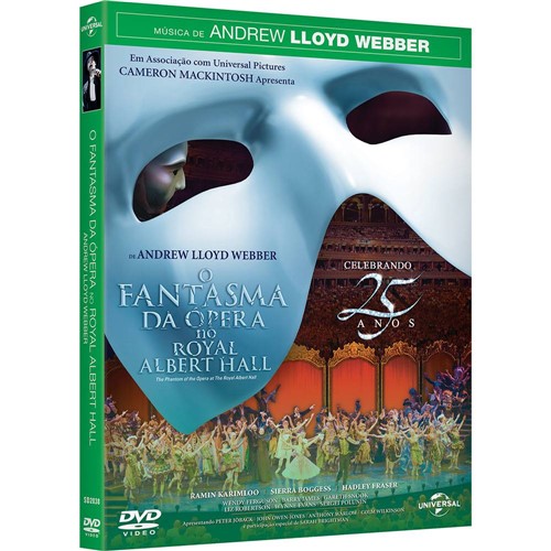 DVD o Fantasma da Ópera: no Royal Albert Hall