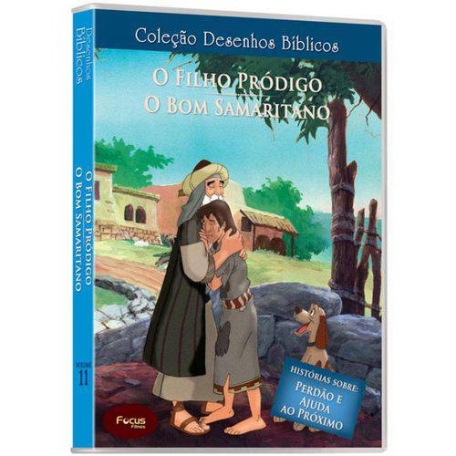 Dvd o Filho Pródigo o Bom Samaritano - Coleção Desenhos Bíblicos