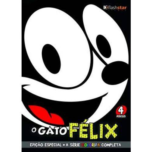 Dvd o Gato Félix Vol 1 - a Série Colorida Completa (4 DVDs)