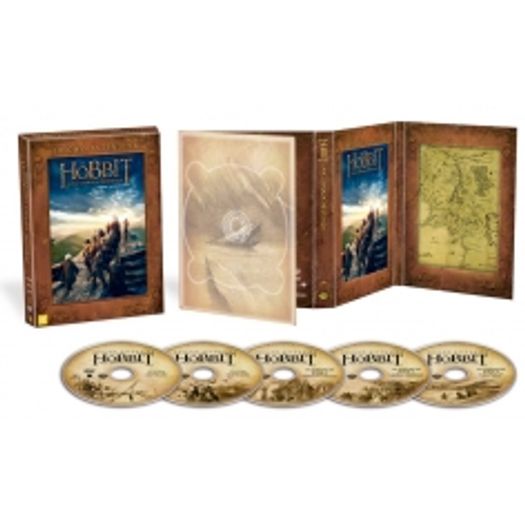DVD o Hobbit: uma Jornada Inesperada - Edição Estendida (5 DVDs)