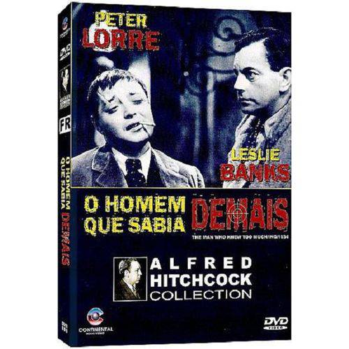 DVD o Homem que Sabia Demais - Alfred Hitchcock