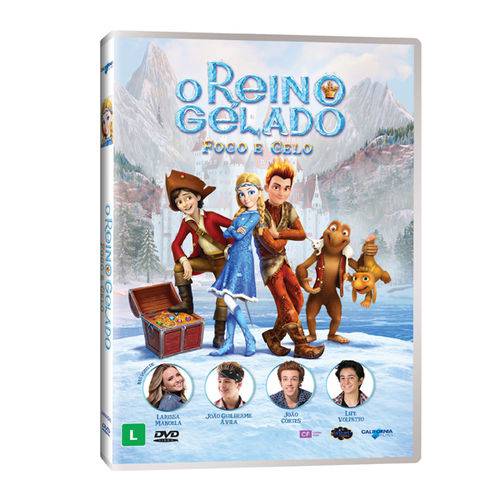 Dvd - o Reino Gelado: Fogo e Gelo