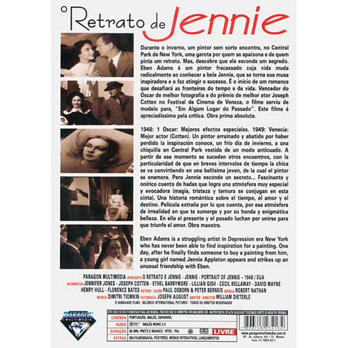 DVD o Retrato DE Jennie