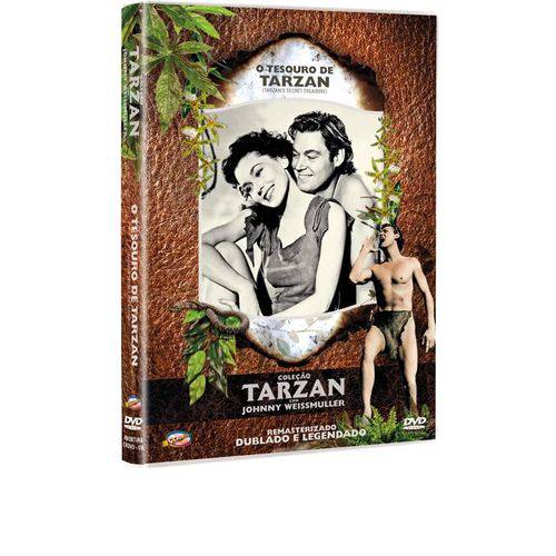DVD o Tesouro de Tarzan - Johnny Weissmuller