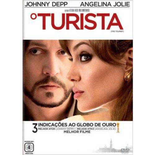DVD o Turista Johnny Depp Angelina Jolie