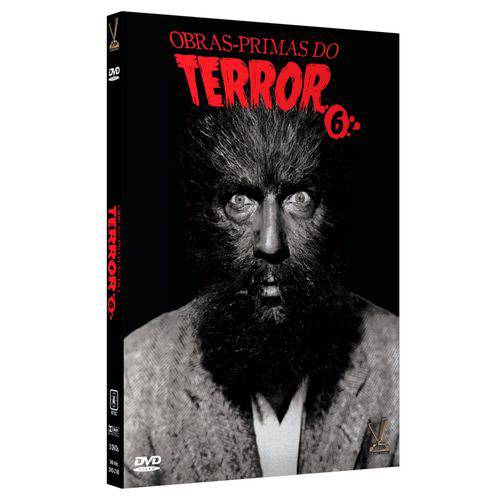 DVD Obras-Primas do Terror 6 (3 DVDs)