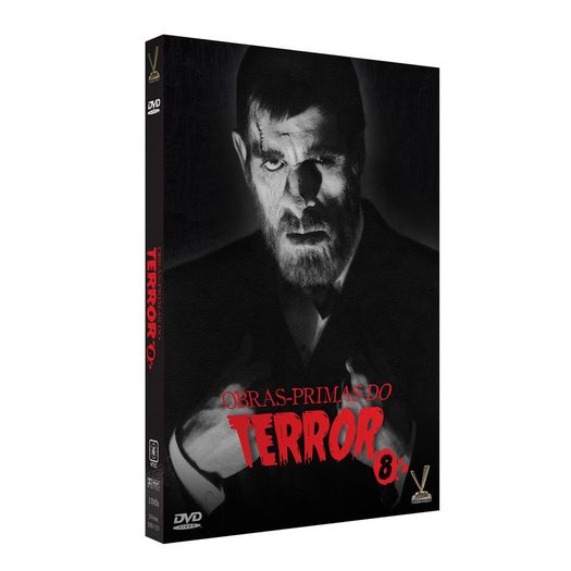 DVD Obras-Primas do Terror 8 (3 DVDs)