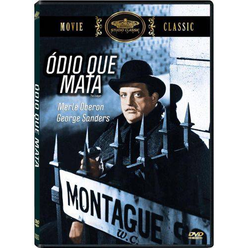 DVD Ódio que Mata - Merle Oberon