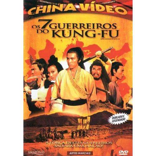 Dvd os 7 Guerreiros do Kung-fu