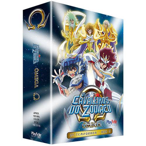 DVD - os Cavaleiros do Zodíaco - Ômega - 2ª Temporada Vol 3